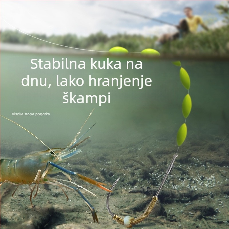Kuka za ribolov škampi – bez bodlja, shrimp-specific, za restorane (Brand: Sichuan Products Company)