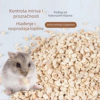 Kukuruzna podloga za hrčke - kukuruzna osnova, podrijetlo Shandong, Marke DogStory, Licencirana privatna etiketa, Oprema za kućne ljubimce