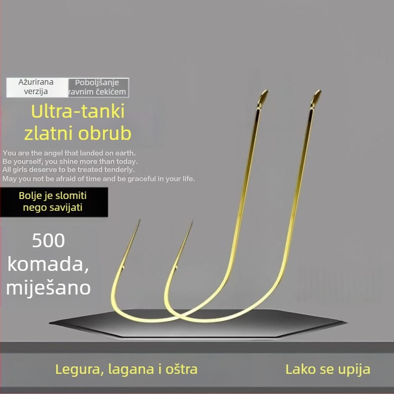 Shengfei običan ribolovni udica, jednostruki udica za riječnu ribolov