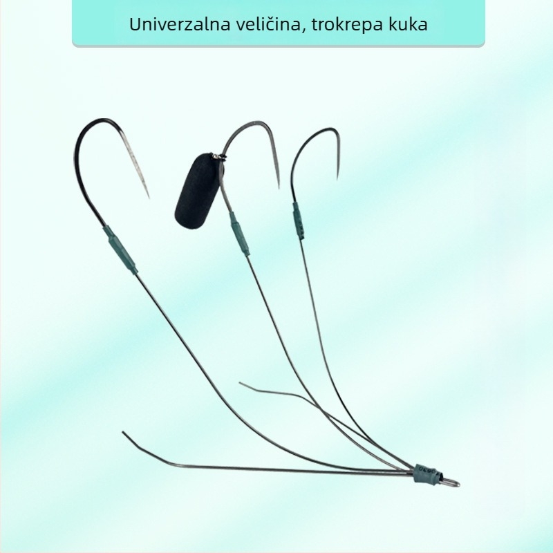 Kuka za ribolov s vidljivom sidrom – bez nogu, trokutni dizajn za Crucian carp, Grass carp i Mandarin fish