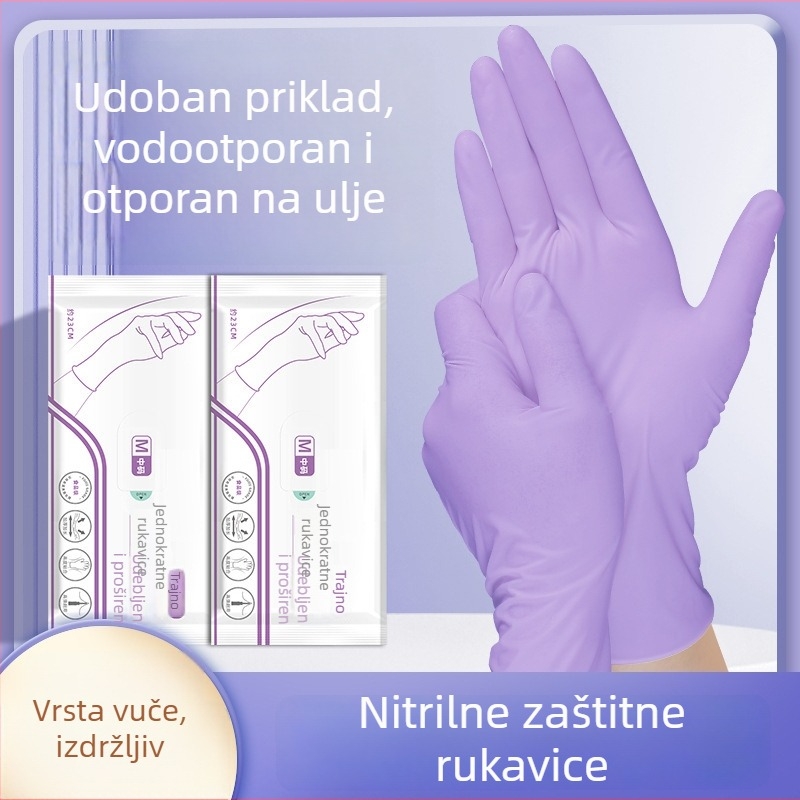 Rukavice za kuhinju od lateksa/gume, debeli silikon materijal, pakiranje 1 komad