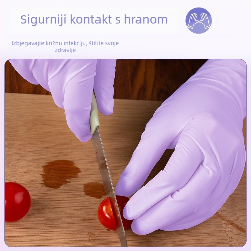 Rukavice za kuhinju od lateksa/gume, debeli silikon materijal, pakiranje 1 komad