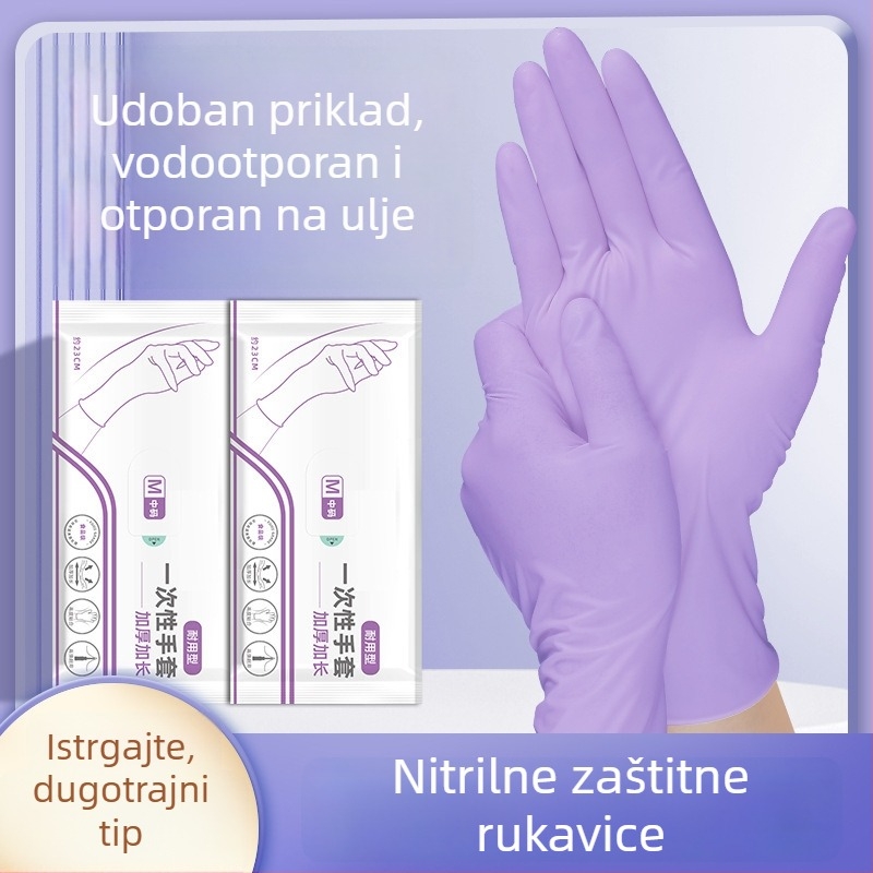 Rukavice za kuhinju od lateksa/gume, debeli silikon materijal, pakiranje 1 komad