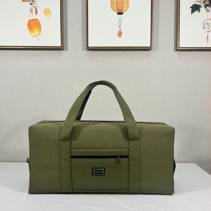 Platnena putna torba s ručnim držalom, velika kapaciteta 20–35 L, vodootporna, izdržljiva, ultra lagana, podstava od platna, retro stil