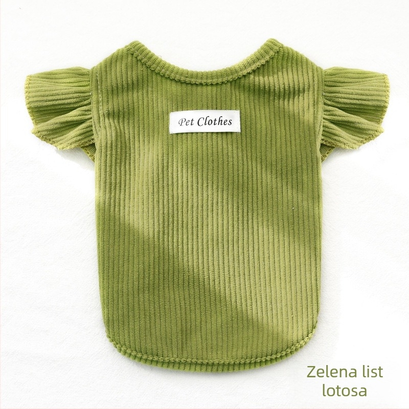 Balun Pet Pleteni Pasji Prsluk – Casual Stil, Tkanina, Univerzalna Prilagodba, Proljeće/Ljeto