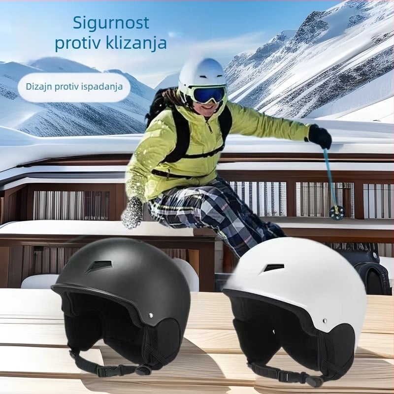 Kaciga za bicikl sa zimskom izolacijom, unisex za odrasle, kaciga protiv sudara za bicikle i električne bicikle