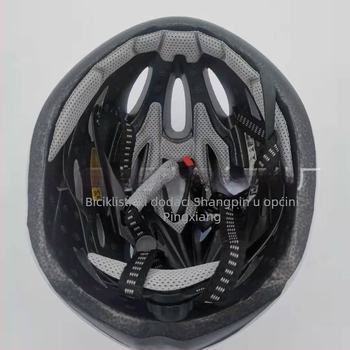 Kaciga za biciklizam s integriranom jedinstvenom konstrukcijom, materijal PC, uzorak s dvostrukim crtama, za odrasle