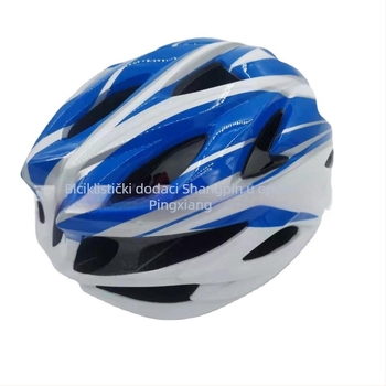 Kaciga za biciklizam s integriranom jedinstvenom konstrukcijom, materijal PC, uzorak s dvostrukim crtama, za odrasle