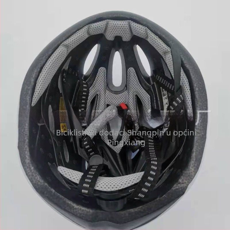 Kaciga za biciklizam s integriranom jedinstvenom konstrukcijom, materijal PC, uzorak s dvostrukim crtama, za odrasle