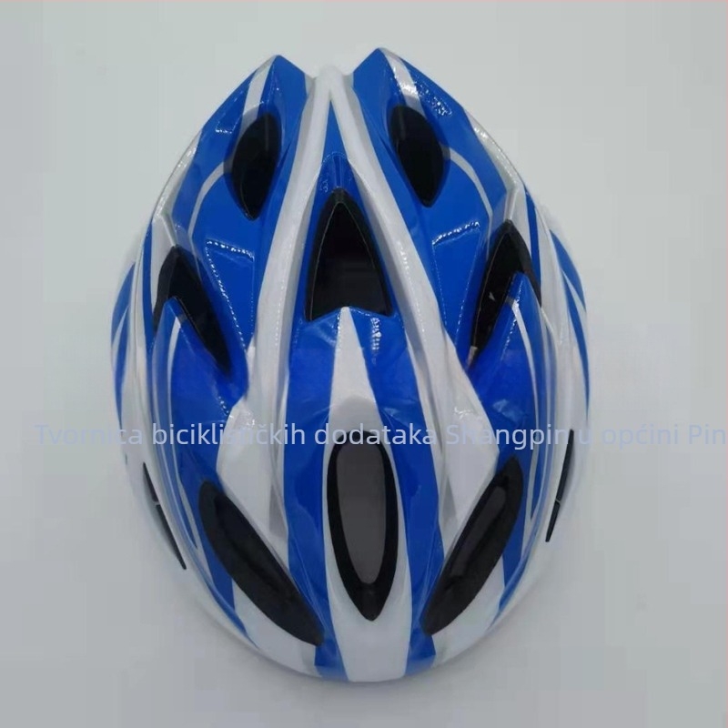 Kaciga za biciklizam s integriranom jedinstvenom konstrukcijom, materijal PC, uzorak s dvostrukim crtama, za odrasle