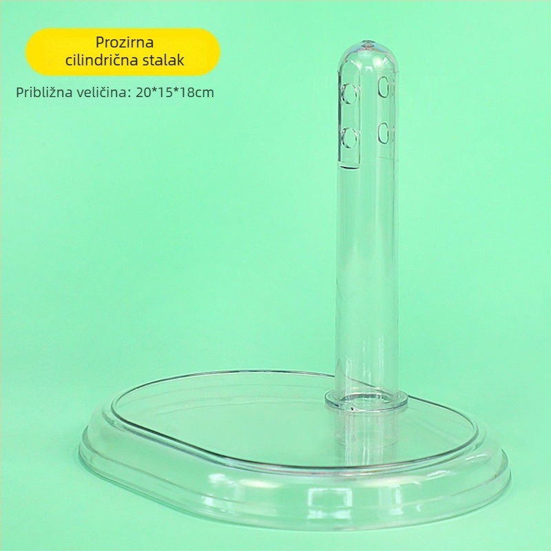 Trkaći kotačić za hrčke sa stalkom, tih PP materijal, za male kućne ljubimce