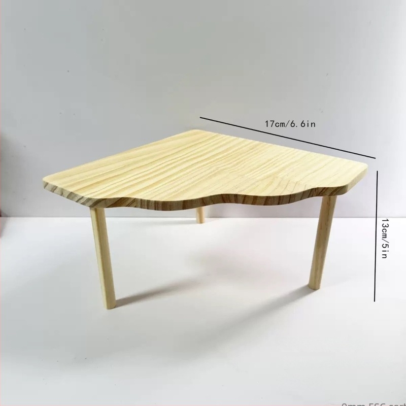 Dekoracija kaveza za hrčka od borovine – višestruko sklonište s dvostrukim valovitim stubištem