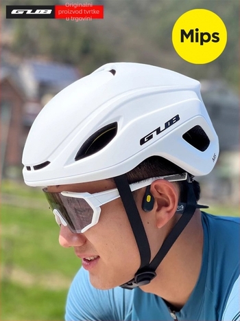 Kaciga za bicikl - GUB, unisex, odrasli, PC+EPS, tiskano logotip