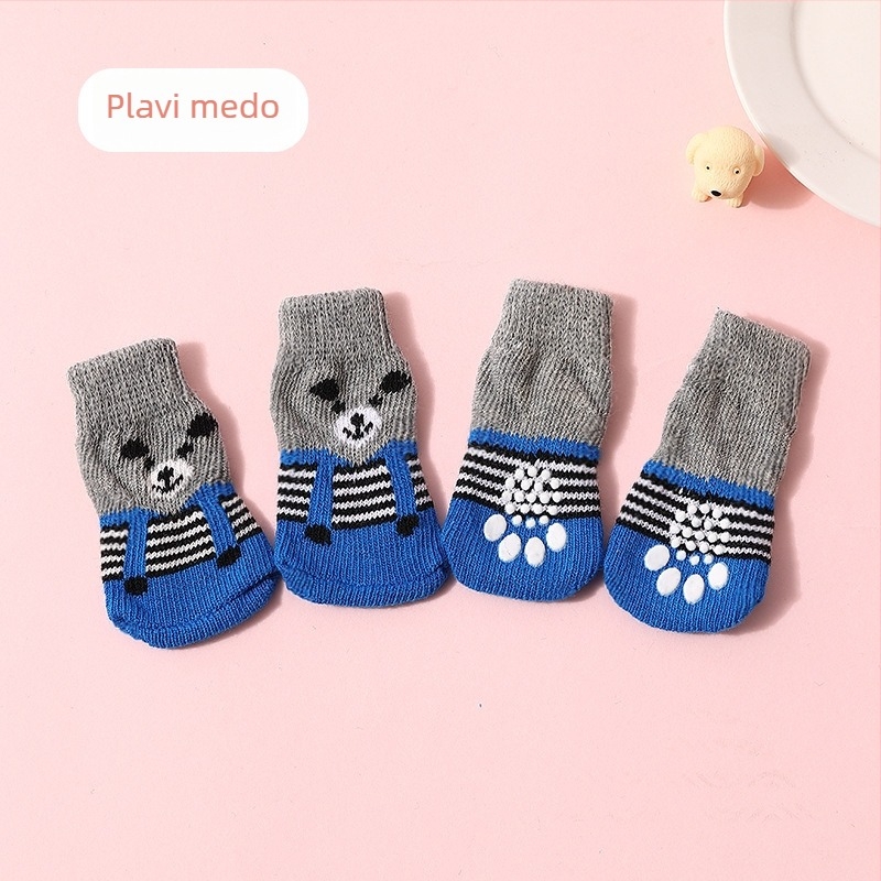 Protuklizne čarape za psa – univerzalne cipele za šape od TPE, zaštita od klizanja, model F98HHH955S8969