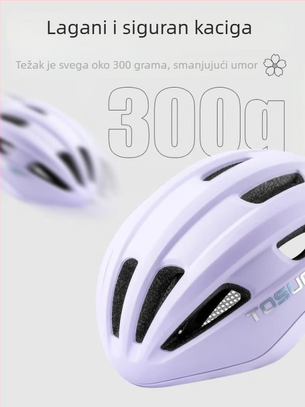 Kaciga za bicikl Captain Tas, Unisex odrasli, PS ovojnica + EPS pjena, S logom