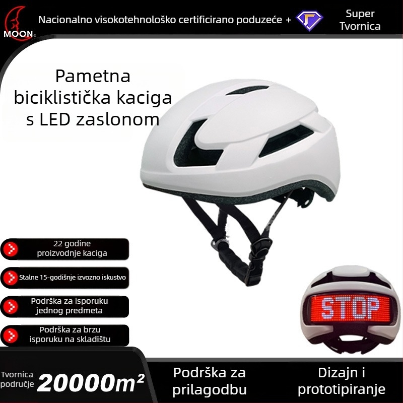 MOON kaciga za bicikl, PC+EPS materijal, unisex, odrasli