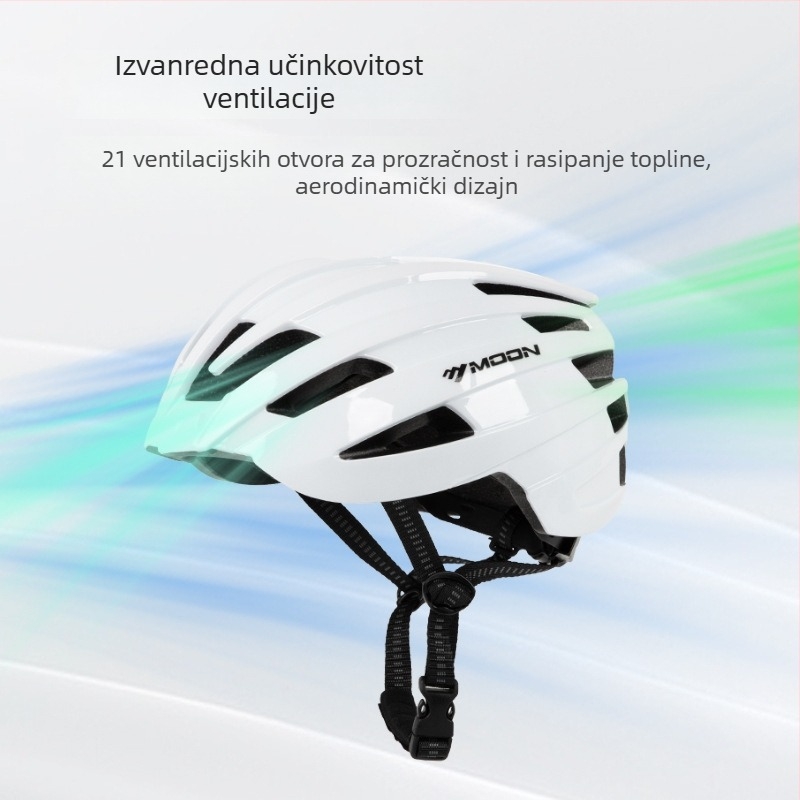 Moon kaciga za cestovno bicikliranje, unisex, dizajn od jednog dijela, podesivi obim glave, PC+EPS