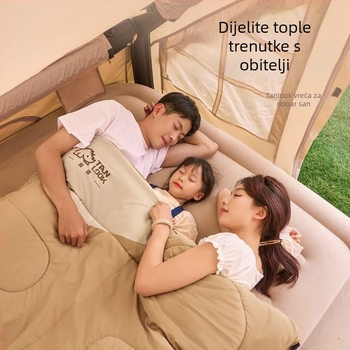 Spavaća vreća za odrasle, omota-stil, četiri sezone za kampiranje na otvorenom