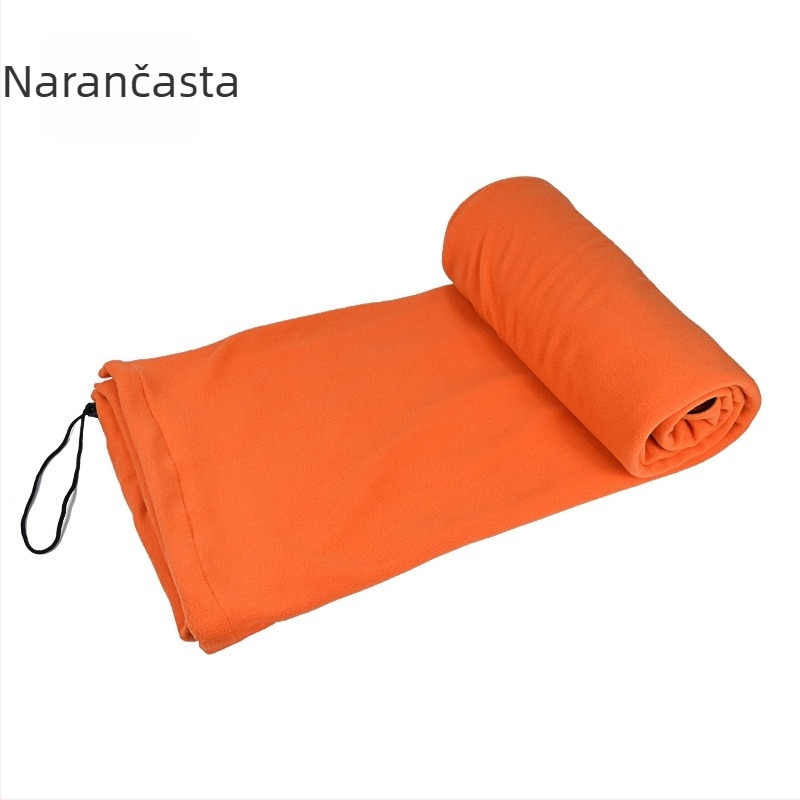 Liner za vreću za spavanje, četiri sezone, fleece tkanina, punjenje od polar fleece, stil omotnice, 600 g