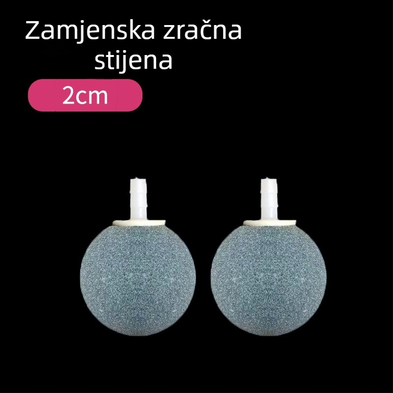 Pumpa za kisik u akvariju i difuzor s prozirnim staklom — Napajanje: priključeno na mrežu, Marka: Other, Uvoz: Ne