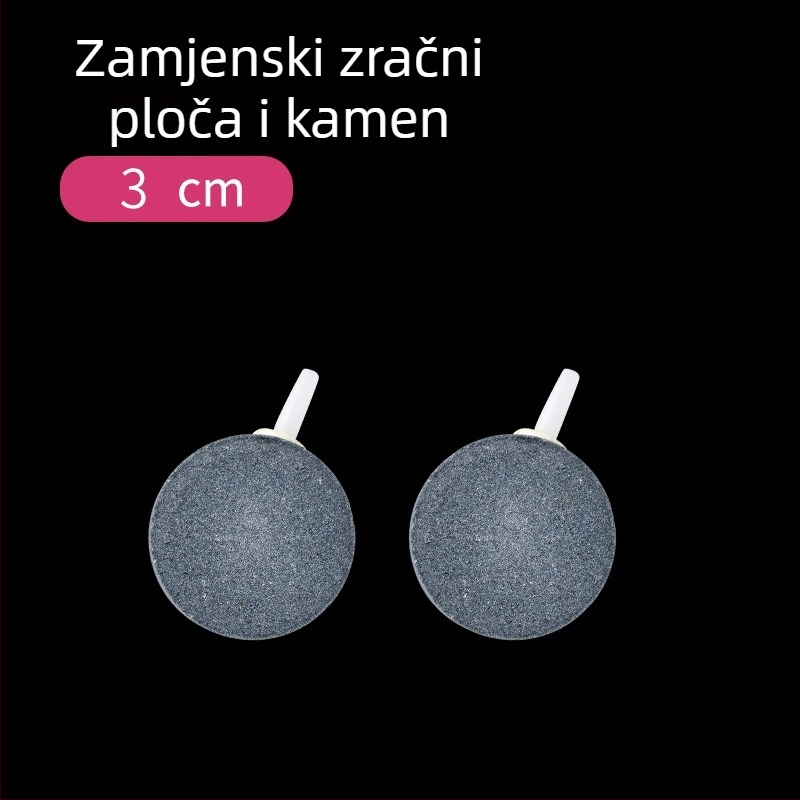 Pumpa za kisik u akvariju i difuzor s prozirnim staklom — Napajanje: priključeno na mrežu, Marka: Other, Uvoz: Ne