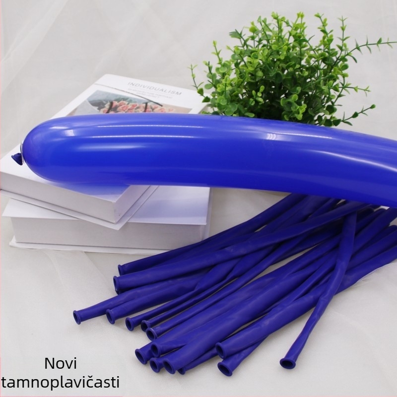 Latex balon, oblik magična traka, bez otisnutog loga, bez IP ovlaštenja, pogodan za Božić i druge blagdane