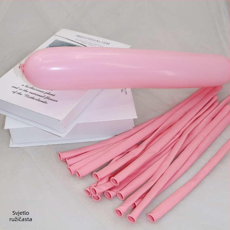Latex balon, oblik magična traka, bez otisnutog loga, bez IP ovlaštenja, pogodan za Božić i druge blagdane