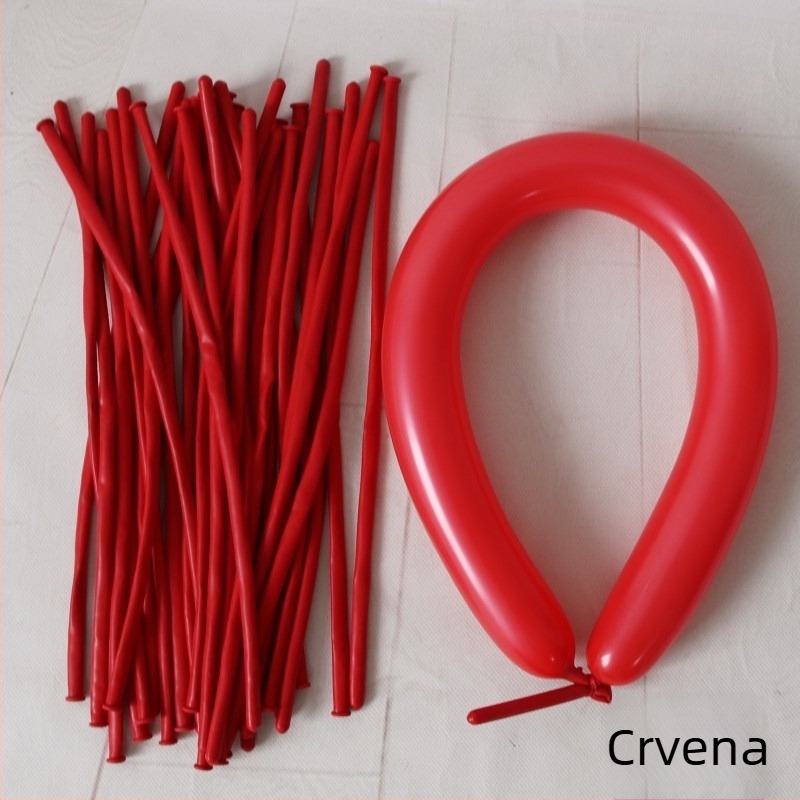 Latex balon, oblik magična traka, bez otisnutog loga, bez IP ovlaštenja, pogodan za Božić i druge blagdane