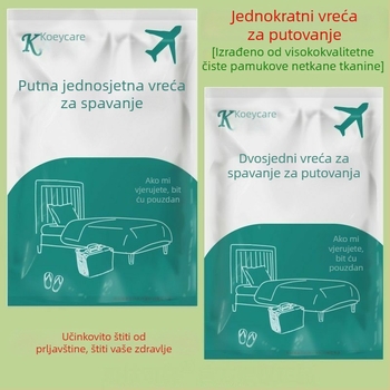 Jednokratni putni spavaći vreć — tip omotnice, za odrasle, Brend: Other