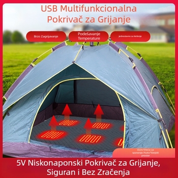 Well Fruit USB grijana podloga za spavanje za dvije osobe FRD707 – vodootporna vanjska grijaća podloga
