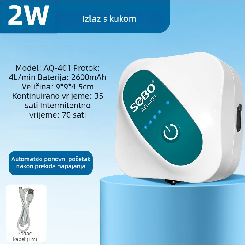 Pumpa kisika Songbao AQ-401, AC napajanje, težina 500