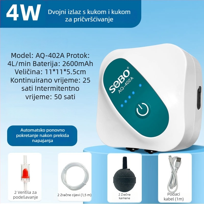 Pumpa kisika Songbao AQ-401, AC napajanje, težina 500
