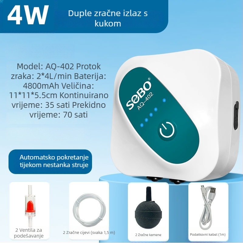Pumpa kisika Songbao AQ-401, AC napajanje, težina 500