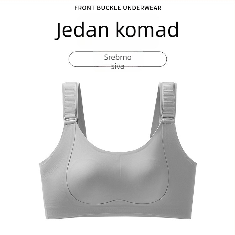 Sutien s punim košaricama za veliki bust – bez šavova, lift-up, najlon, ultra-tanke oblikovane košarice, straga četiri reda kukica, fiksne dvostruke naramenice