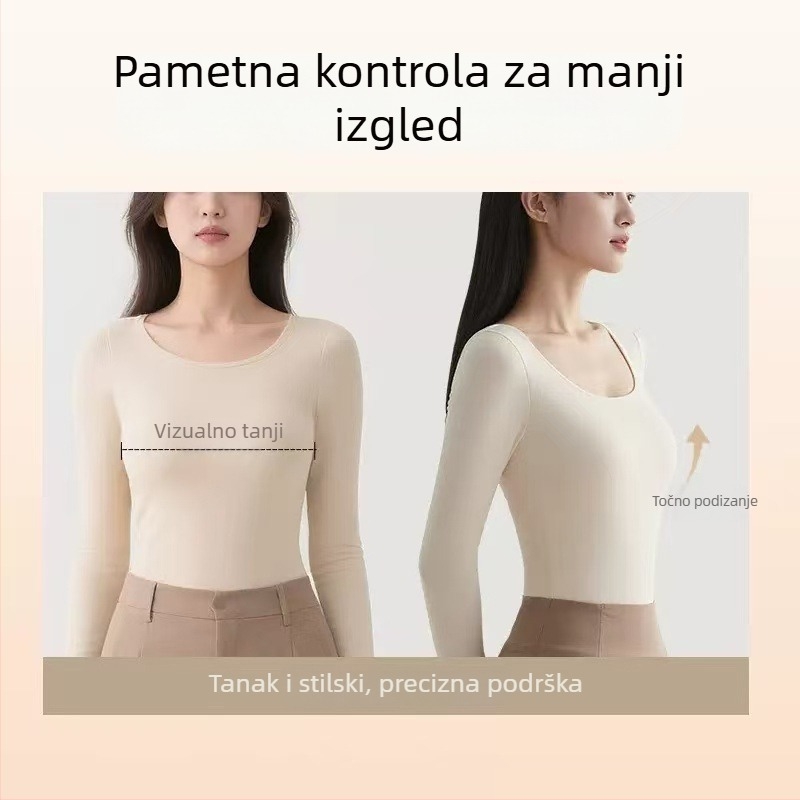 Sutien s punim košaricama za veliki bust – bez šavova, lift-up, najlon, ultra-tanke oblikovane košarice, straga četiri reda kukica, fiksne dvostruke naramenice