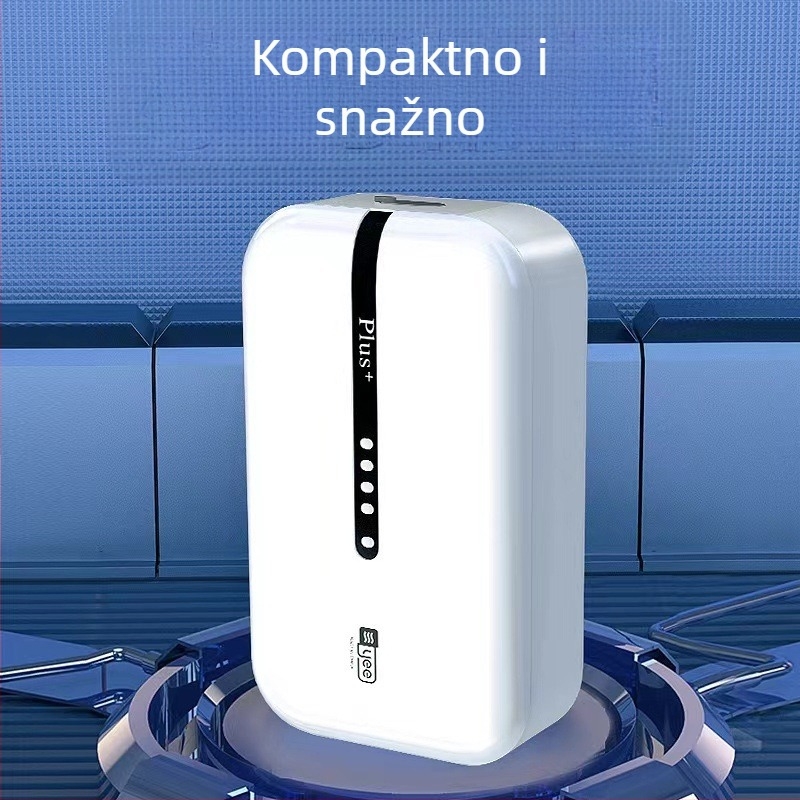 Pumpa za kisik za akvarij s litijskom baterijom, ponovno punjiva, tiho rada, za kućnu i vanjsku upotrebu, 0,5 kg