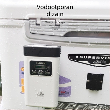 DC napajana pumpa zraka za akvarij CP serije, velika kapaciteta, podesivi protok zraka, težina 1 kg, buka 45 dB, marka Jialu