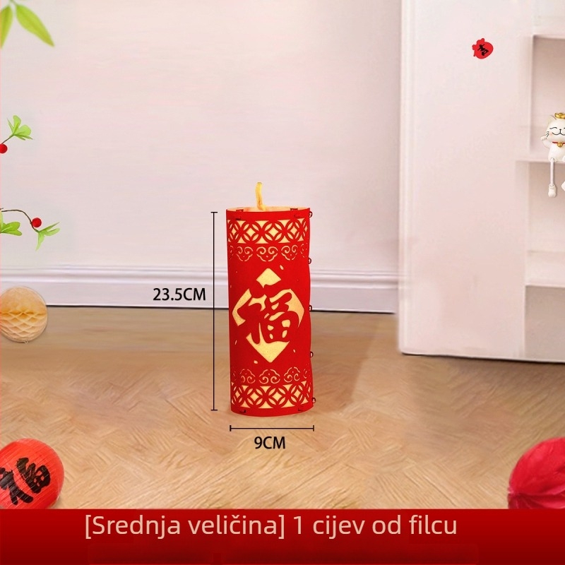 Lažna cijev vatrometa – rekvizit za uređenje prostora, materijal: čelik, stil: animirani