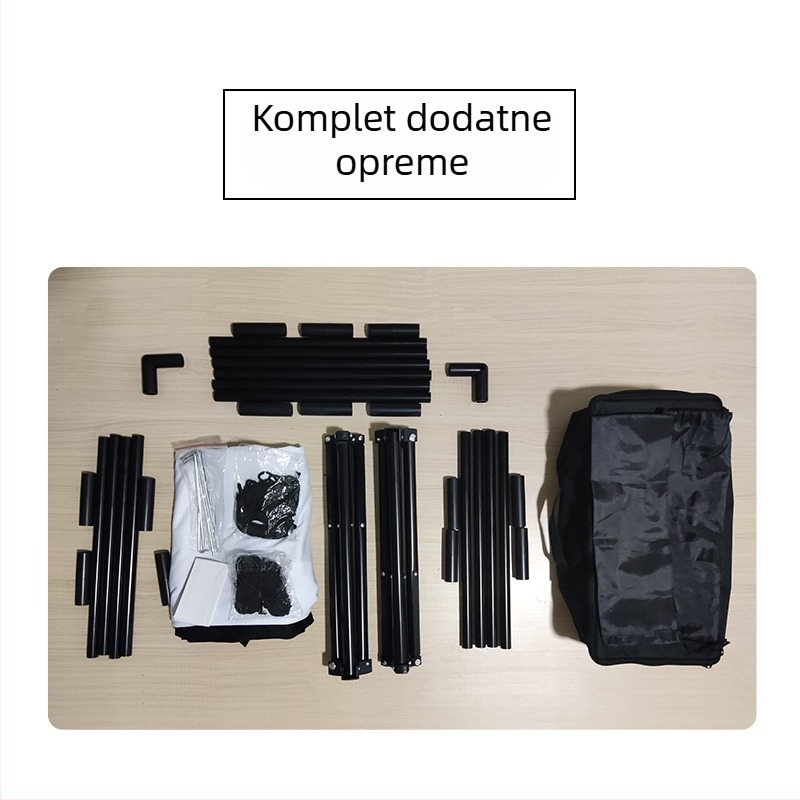 VEIDADZ vanjski projekcijski ekran, Anti-Glare, 16:9, podna stativa, uklonjivi, prijenosni