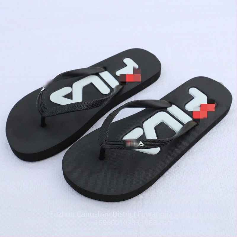 Muške japanke za ljeto, za vanjsku upotrebu, mekana podloga, antislip gumeni potplat, PVC gornji dio, injekcijska izrada đona