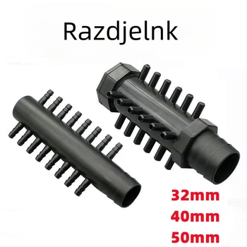 Vortex pumpa za kisik s ventilatorom, dijelnikom protoka, poroznim difuzorom zraka i trostrukim izlazom zraka