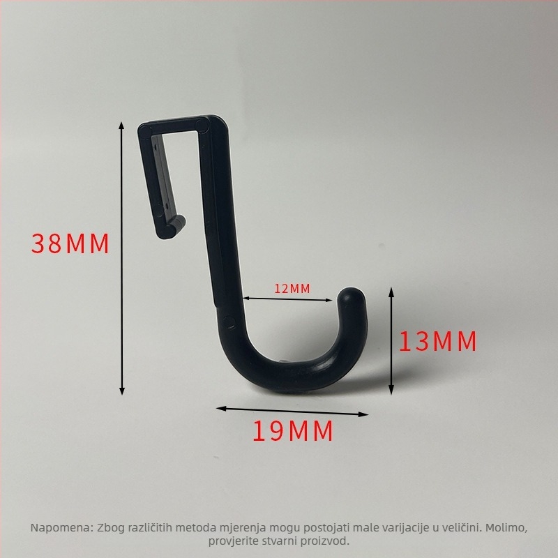 Plastični kukač za kartice – polirani završetak, minimalistički stil, montaža bez bušenja. Materijal: plastika; Marka: Gies; Kod proizvoda: New plastic card hook