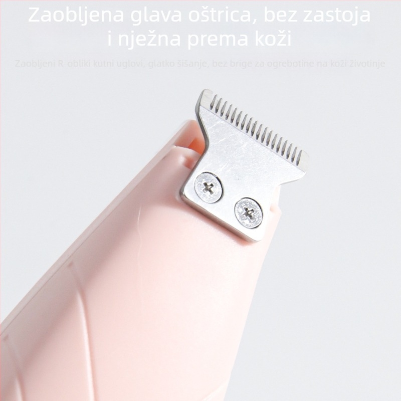 Električni trimer dlake za kućne ljubimce – za mačke i male pse; Materijal: ABS+keramički spoj; Model HW-083328; Marka: HAWoo/Hawor; Izvoz preko granice ekskluzivni izvor nabave: Da; Vlastita marka: Da