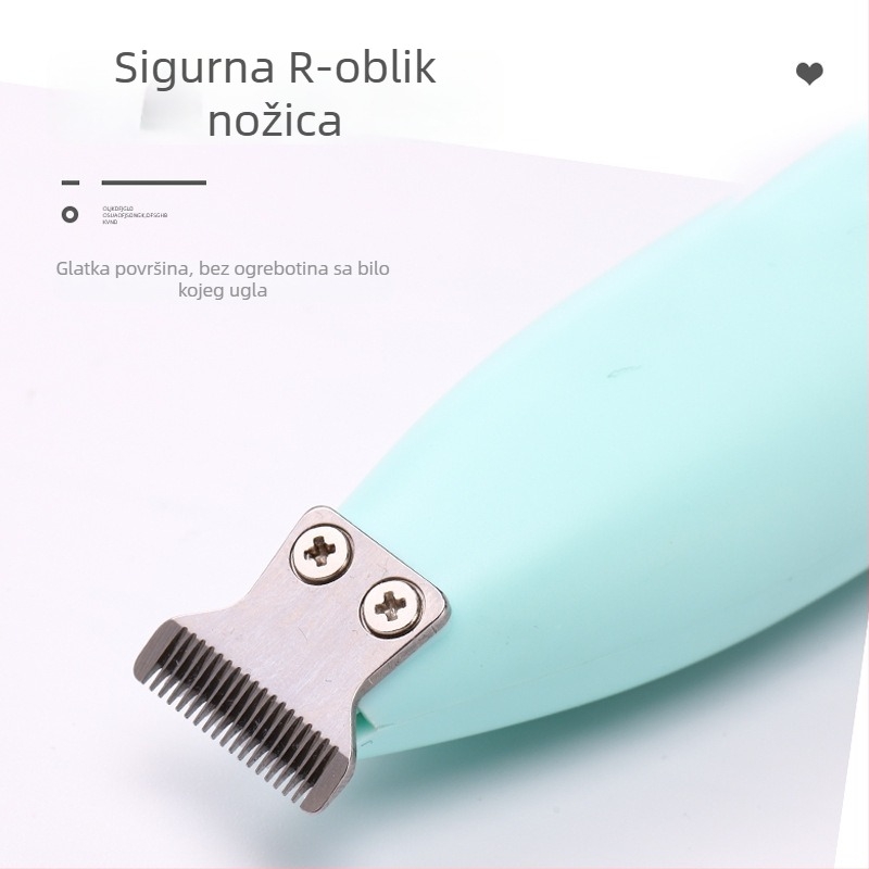 Električni kliper za dlaku šapa kućnih ljubimaca – Zincon, plastično kućište, pogodan za pse i mačke