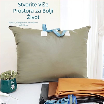 Torba za pohranu odjeće, kubni oblik, Oxford tkanina, japanski stil, svakodnevna upotreba, skladištenje za putovanja i spavaću sobu, otporna na vlagu i prašinu