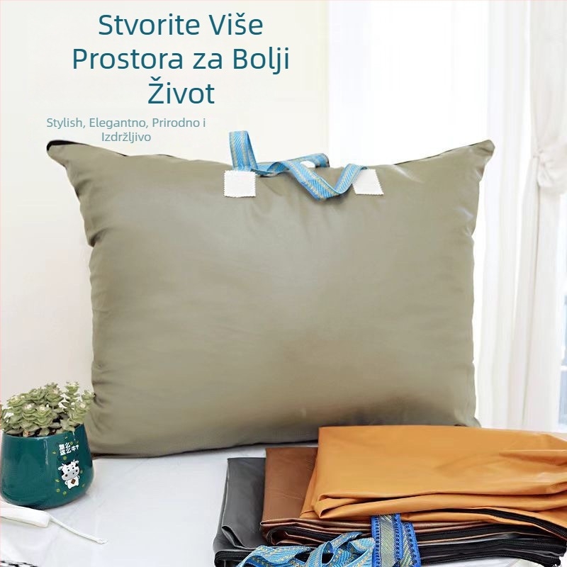 Torba za pohranu odjeće, kubni oblik, Oxford tkanina, japanski stil, svakodnevna upotreba, skladištenje za putovanja i spavaću sobu, otporna na vlagu i prašinu