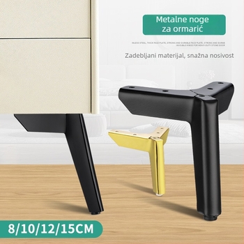 Metalne nogice za namještaj – Y-oblik, moderan minimalistički stil, materijal: hladno valjani čelik, marka Xinhuaxuan, model FJJ, namjena: namještaj