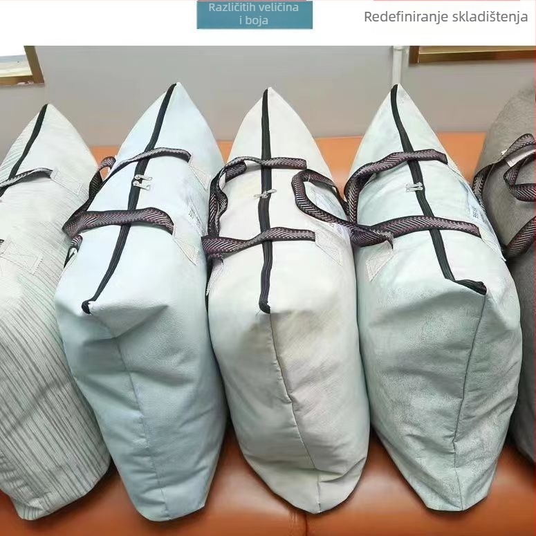 Torba za pohranu deke, kockastog oblika, poliester, za preseljenje i putovanja, za deke i ostale predmete