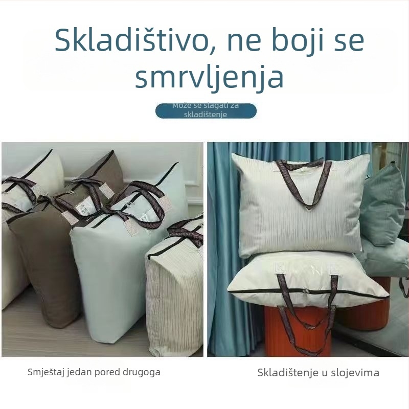 Torba za pohranu deke, kockastog oblika, poliester, za preseljenje i putovanja, za deke i ostale predmete