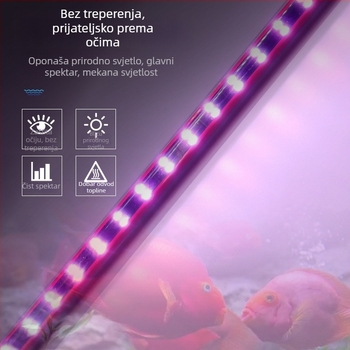 LED lampica za akvarij — Fishy brand, više opcija napajanja za osvjetljenje akvarija